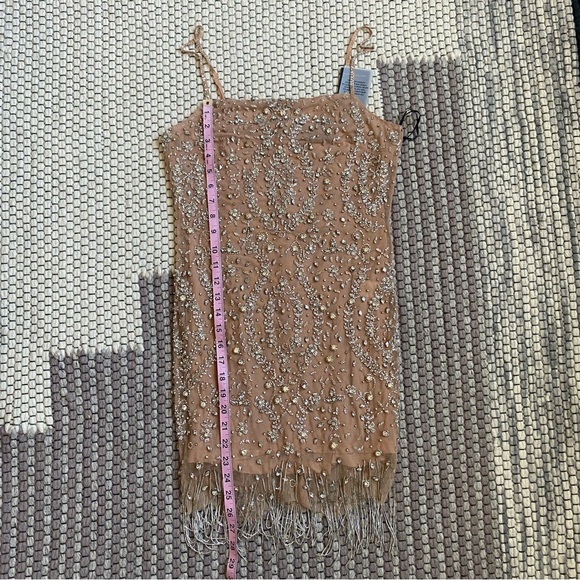 NWT Michael Costello x Revolve Kareena Embellished Mini Dress Size Small - Picture 8 of 10